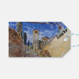 Italiaanse Wijngaard Walkway in Lucca Cadeaulabel