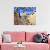 Italiaanse Wijngaard Walkway in Lucca Canvas Afdruk (Insitu (Woonkamer))