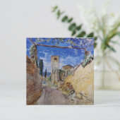 Italiaanse Wijngaard Walkway in Lucca Kaart (Staand voorkant)