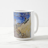 Italiaanse Wijngaard Walkway in Lucca Koffiemok (Voorkant rechts)