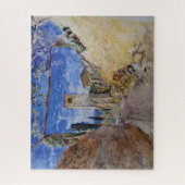 Italiaanse Wijngaard Walkway in Lucca Legpuzzel (Verticaal)