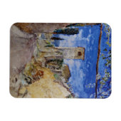 Italiaanse Wijngaard Walkway in Lucca Magneet (Horizontaal)