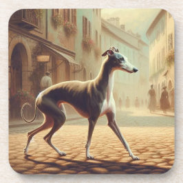 Italiaanse Windhond Bier Onderzetter