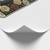 Italiaanse windhond cadeaupapier (Hoek)