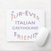 Italiaanse windhond Furever Muismat (Met muis)