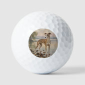 Italiaanse Windhond Golfballen (Voorkant)
