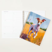 Italiaanse Windhond Hond Schilderen Huisdier Planner (Display)