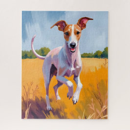 Italiaanse Windhond Honden Schilderij Huisdier Legpuzzel