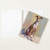Italiaanse Windhond Honden Schilderij Planner (Display)