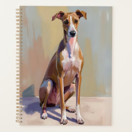 Italiaanse Windhond Honden Schilderij Planner