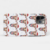 Italiaanse Windhond Hondenras Kerstmis Case-Mate iPhone Case (Achterkant (horizontaal))