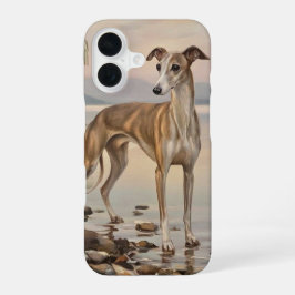 Italiaanse Windhond iPhone 16 Hoesje