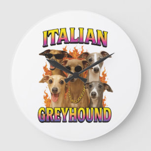 Italiaanse Windhond Kopie Grote Klok