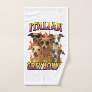 Italiaanse Windhond Kopie Handdoek