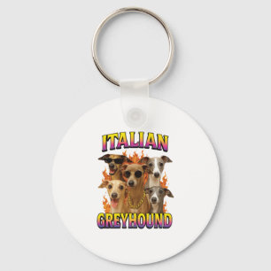 Italiaanse Windhond Kopie Sleutelhanger