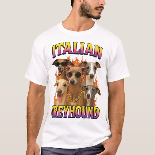 Italiaanse Windhond Kopie T-shirt (Voorkant)