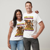 Italiaanse Windhond Kopie T-shirt (Unisex)