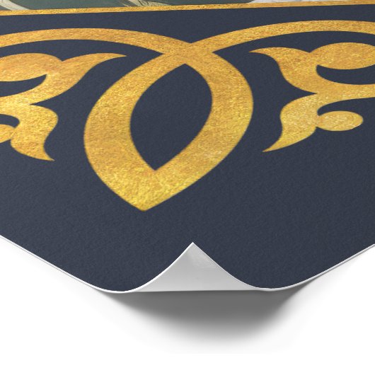 Italiaanse Windhond of Whippet in Renaissance Gard Poster (Hoek)