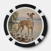 Italiaanse Windhond Poker Chips (Achterkant)