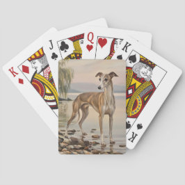 Italiaanse Windhond Pokerkaarten