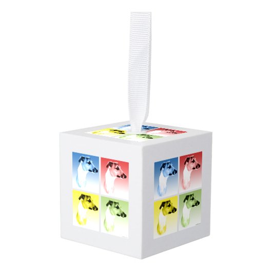 Italiaanse windhond Popart Decoratie (Voorkant hoekig)