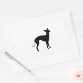 Italiaanse Windhond Rechthoekige Sticker (Envelop)