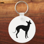 Italiaanse Windhond Sleutelhanger (Voorkant)