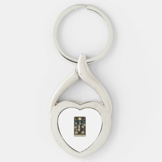 Italiaanse windhond sleutelhanger (Voorkant)