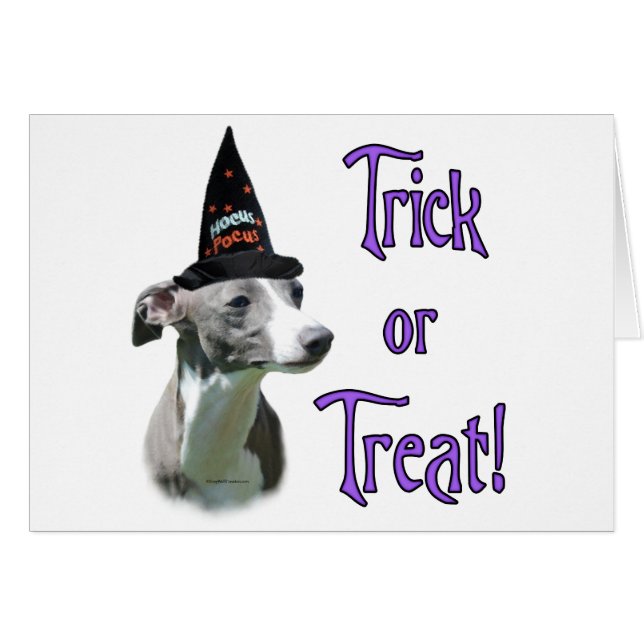 Italiaanse windhond truc (Voorkant Horizontaal)