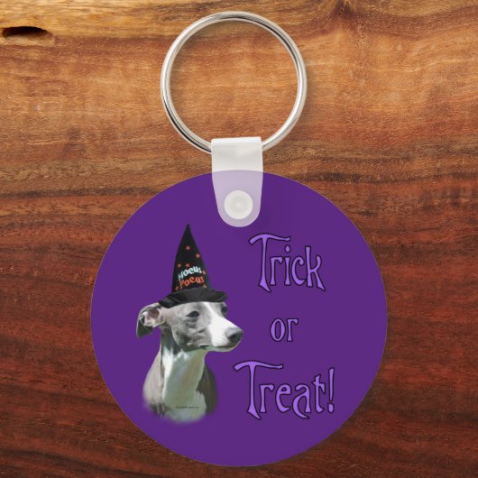 Italiaanse windhond truc sleutelhanger (Voorkant)