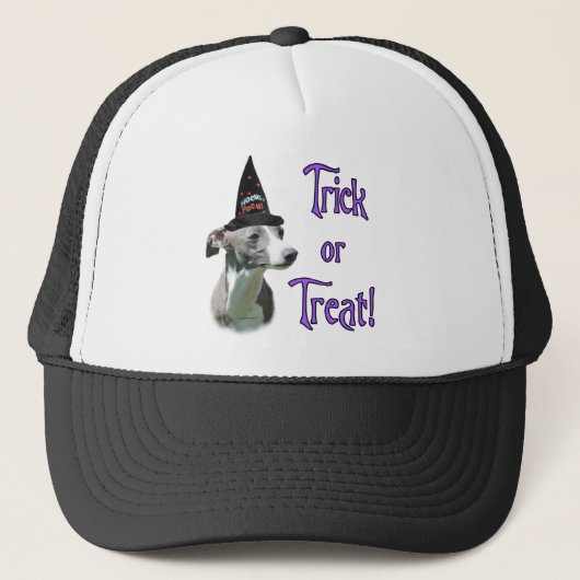 Italiaanse windhond truc trucker pet (Voorkant)