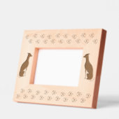 Italiaanse windhond/Whippet Gegraveerde Lijstjes (Links)