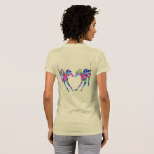 Italiaanse Windhonden Tropisch T-shirt (Achterkant volledig)