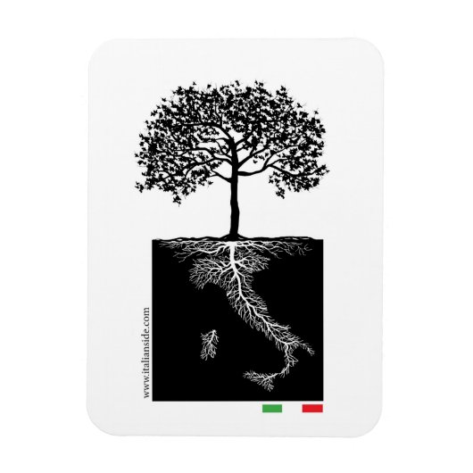Italiaanse wortelmagneet magneet (Verticaal)