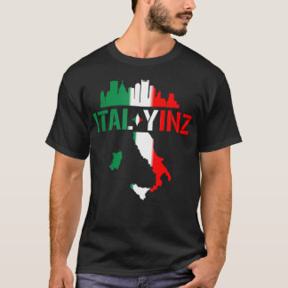 Italiaanse Yinz Italiaanse Pittsburgher Pittsburgh T-shirt