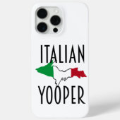 Italiaanse Yooper iPhone hoesje (Achterkant)
