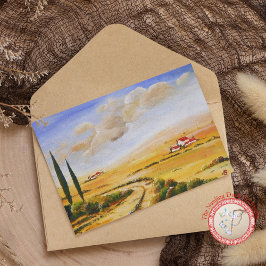 Italiaanse zomer briefkaart