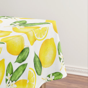 Italiaanse Zomer Citrus Botanische Citroen Tafelkleed