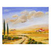 Italiaanse zomer foto afdruk (Voorkant)