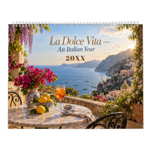 Italiaanse Zomer La Dolce Vita Reizen Kalender