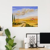 Italiaanse Zomer Poster (Thuiskantoor)