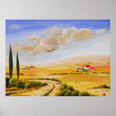 Italiaanse zomer poster (Voorkant)