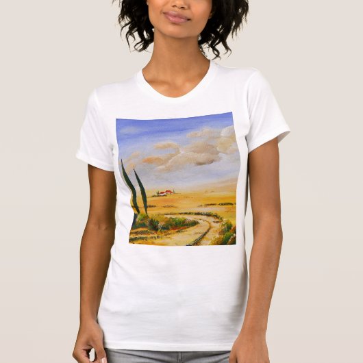 Italiaanse zomer t-shirt (Voorkant)