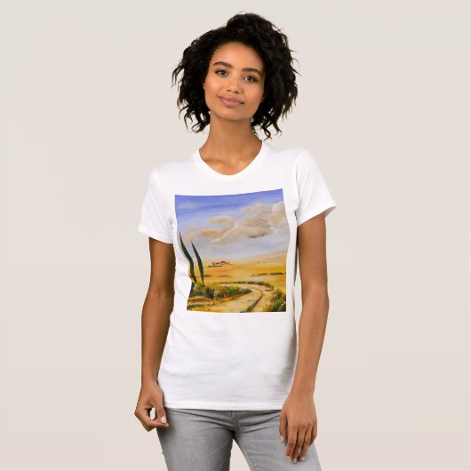 Italiaanse zomer t-shirt (Voorkant volledig)