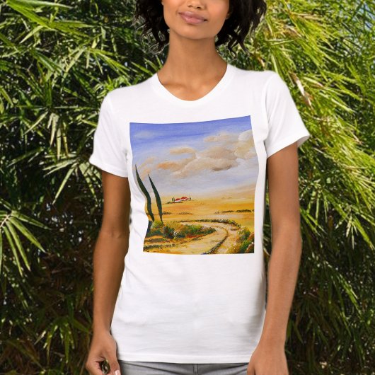 Italiaanse zomer t-shirt