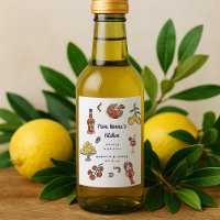 Italiaanse zomerse mediterrane miniatuur favoriet