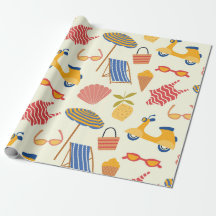 Italiaanse zomerse strandpatroon