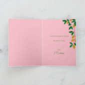 Italiaanse zomervakantie bedankkaart (Binnen)