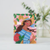 Italiaanse zomervakantie briefkaart (Staand voorkant)