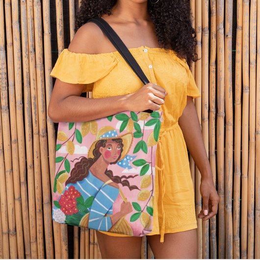 Italiaanse zomervakantie tote bag